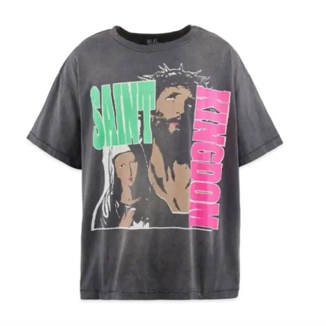 SAINT Mxxxxxx x LASTMAN St Kingdom Tシャツ