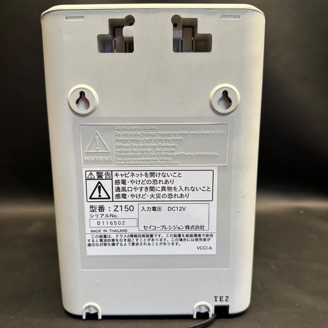 ♡Oc1008 SEIKO 多機能タイムレコーダー Z150 赤 オフィス用品