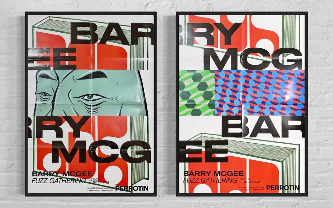 【1setのみ】バリー・マッギー　ポスター2枚セット　BARRY MCGEE