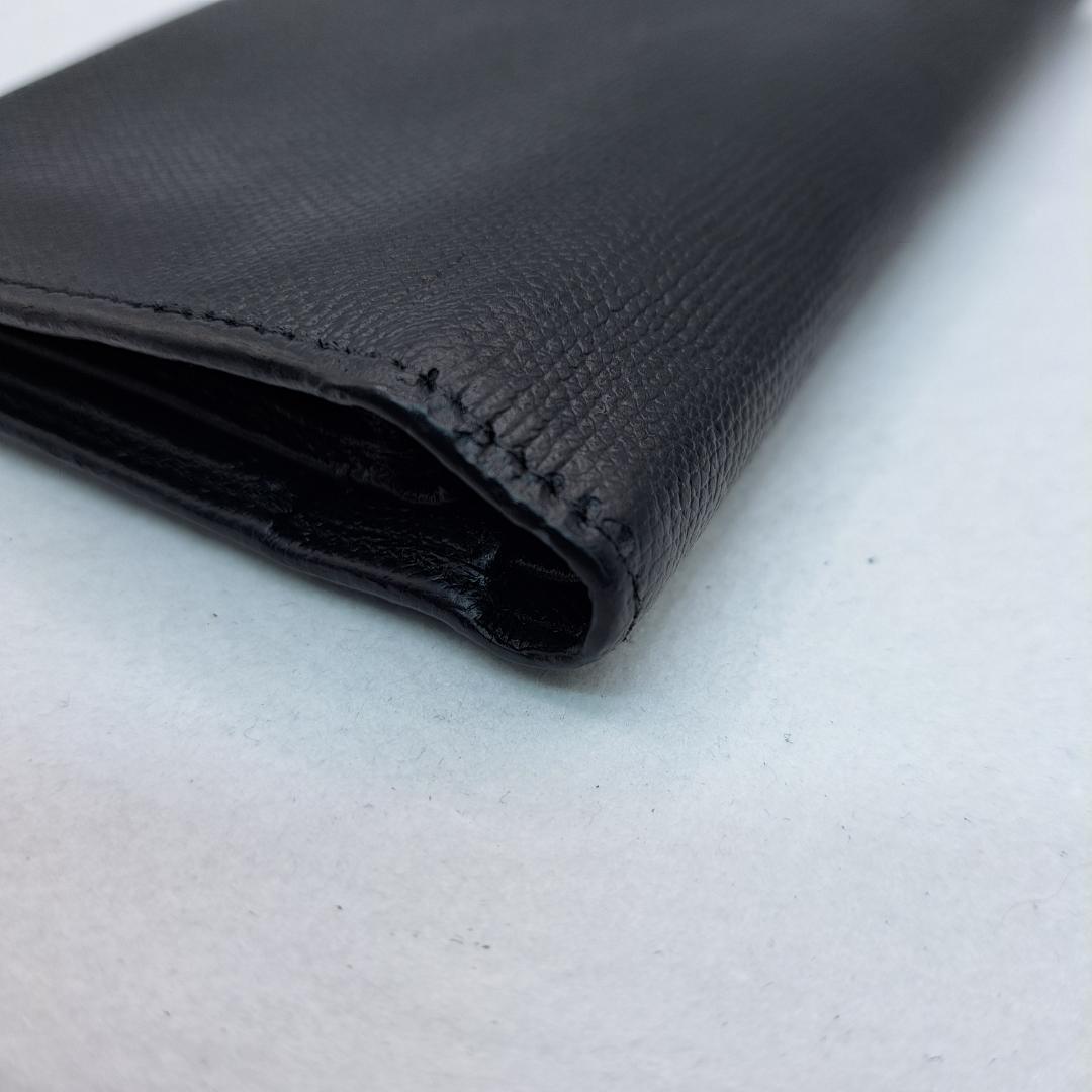 CHANEL　ココボタン　ブラック　 二つ折り財布　財布　長財布