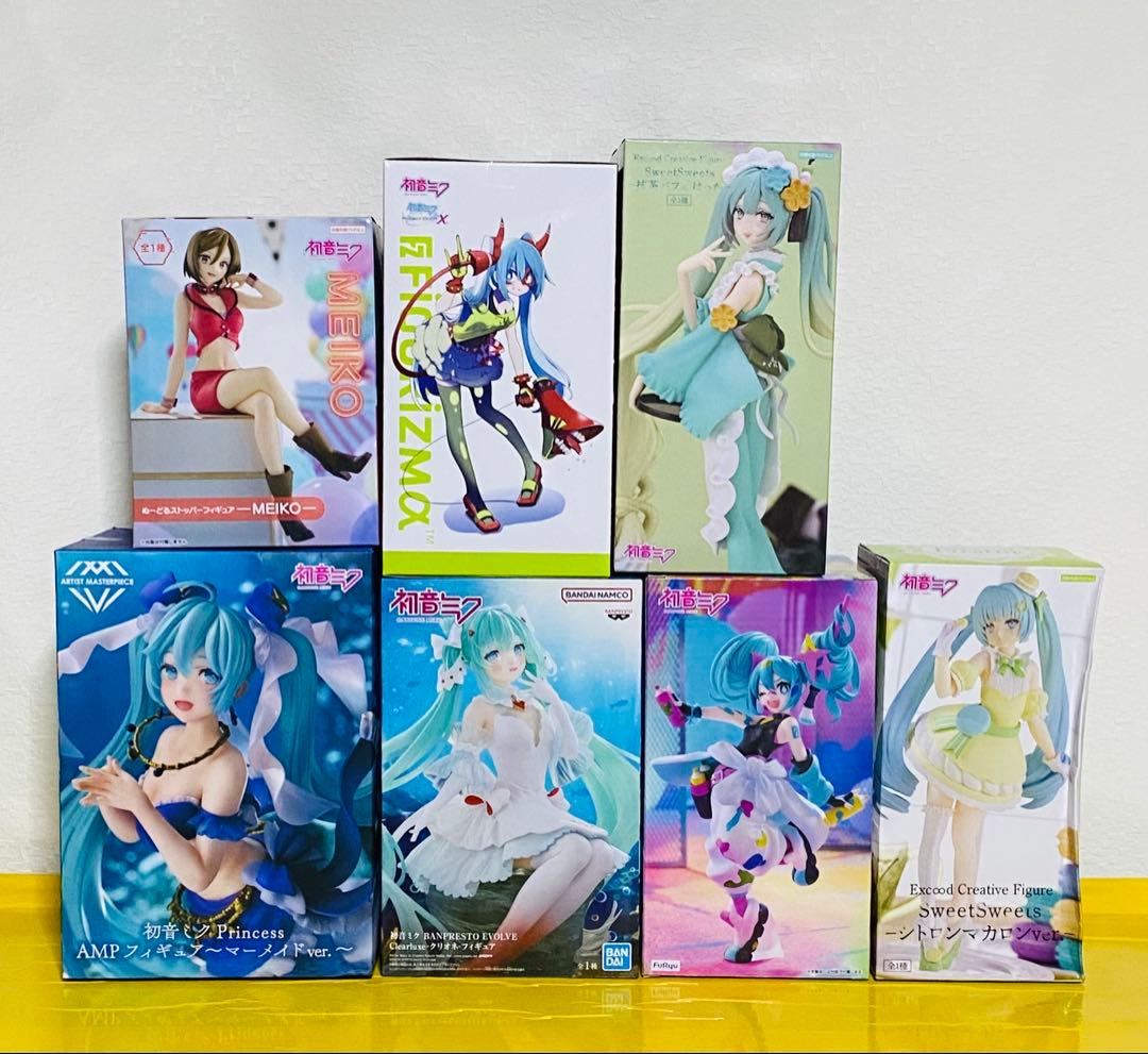 初音ミクフィギュア７点セット