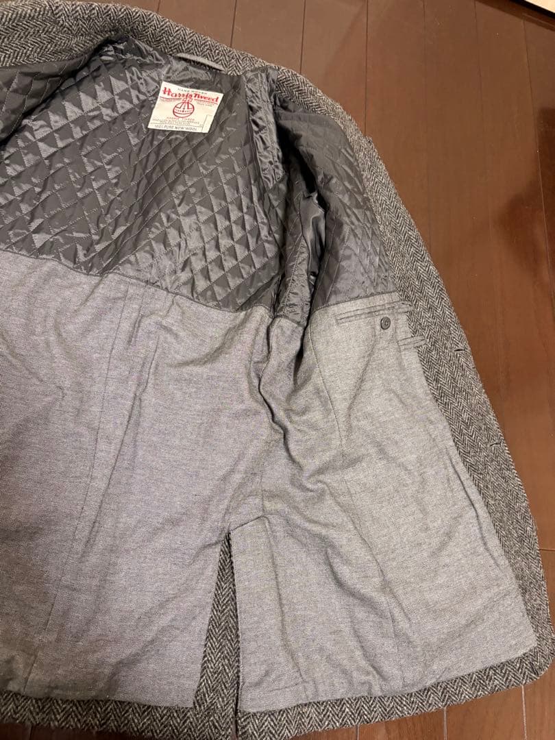 ド*ク様 Harris Tweed ヘリンボーンブレザー