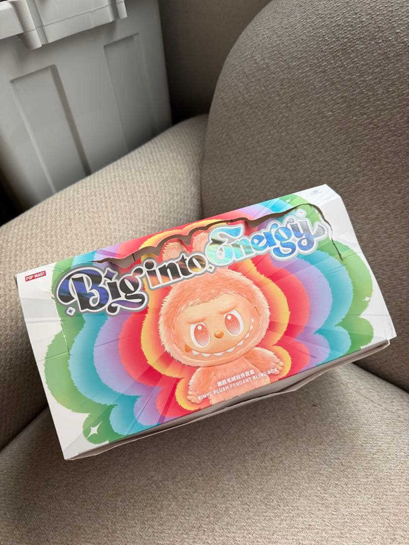 ラブブ POP MART Big into Energyぬいぐるみセット開封済