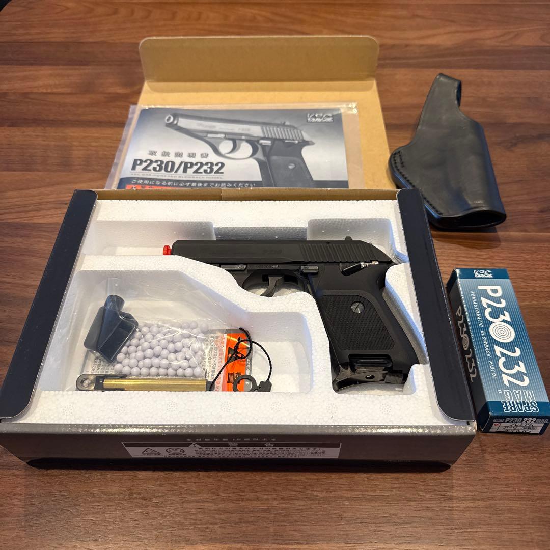 KSC P230jp HW(予備マガジン・ホルスター付き)