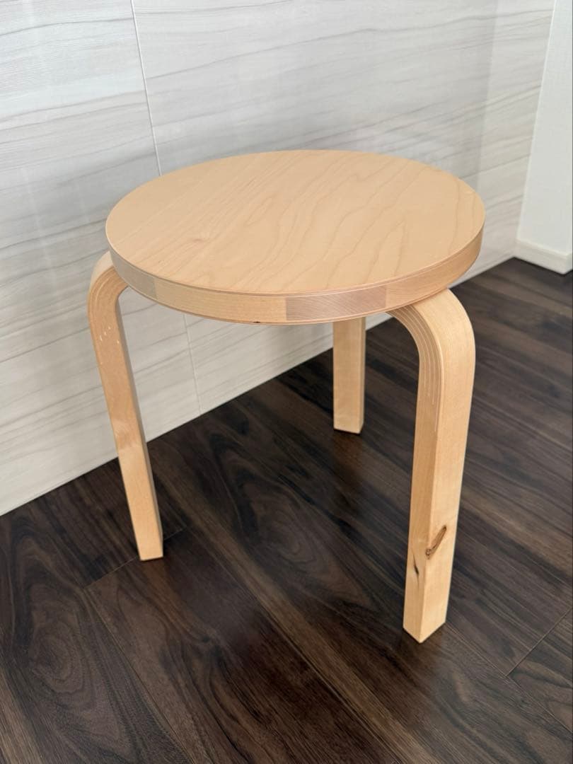 【美品】artek スツール 60（90周年記念 ヴィッリ）