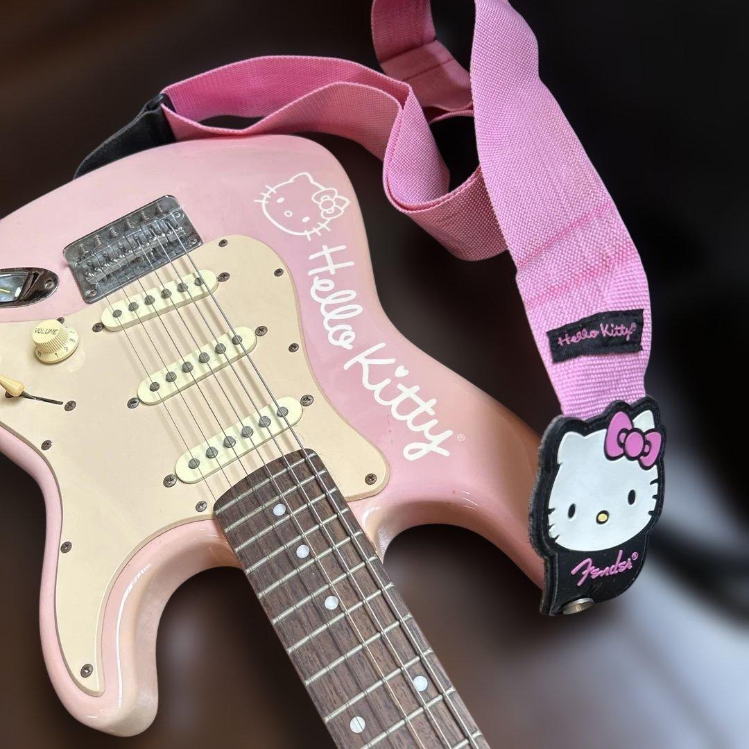 スクワイヤー Hello Kitty エレキギター