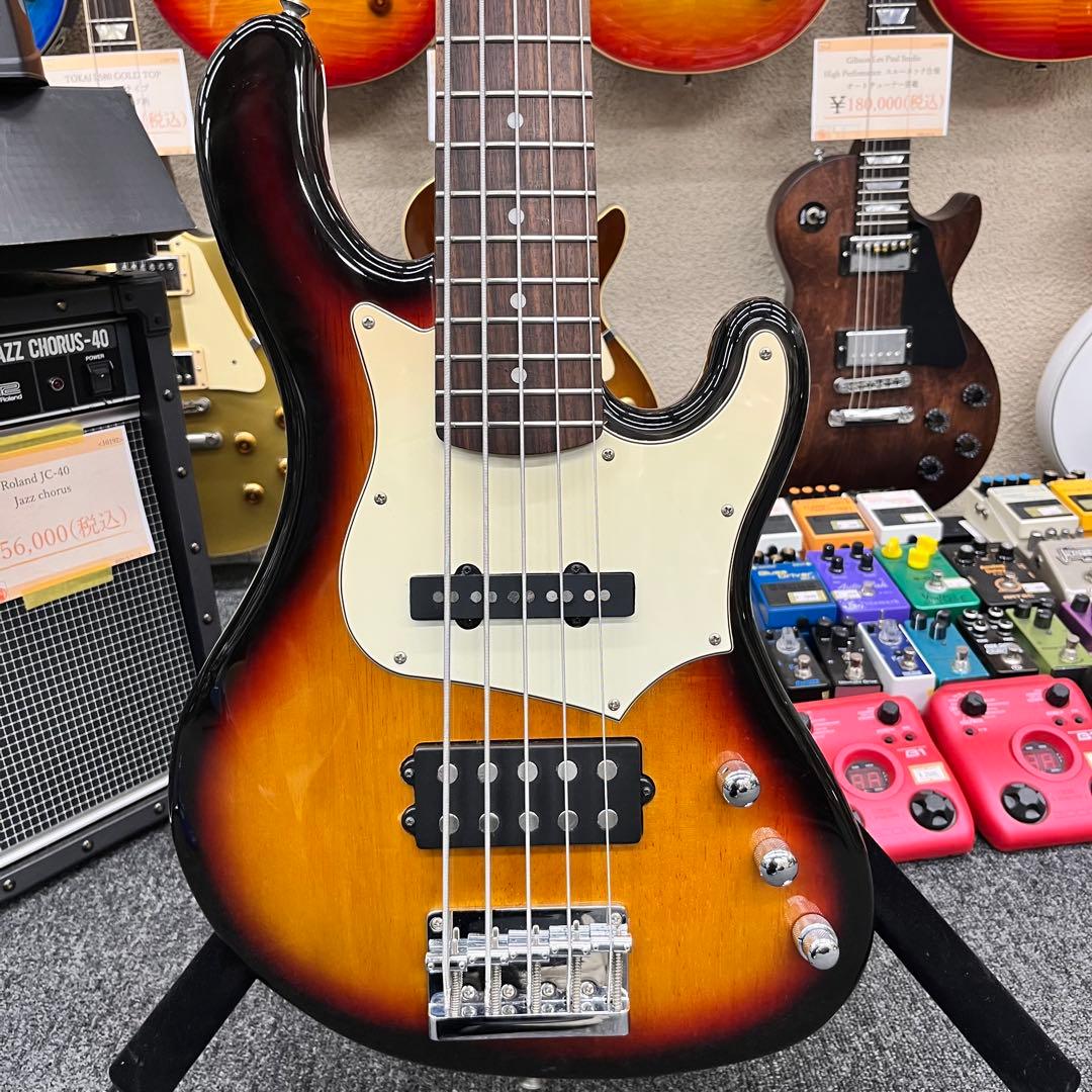【11370】Cort コルト GB35A 5弦ベース サンバースト