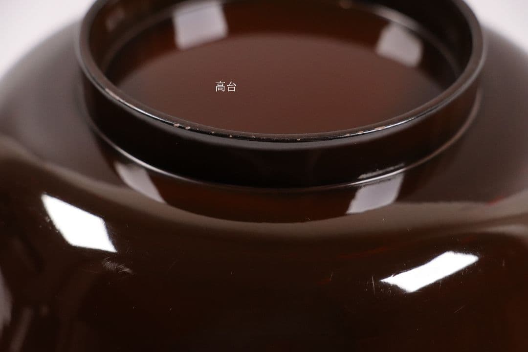 M873 時代 木製漆器 輪島塗 蝶金蒔絵 黒塗椀 二客 天然木 梨地