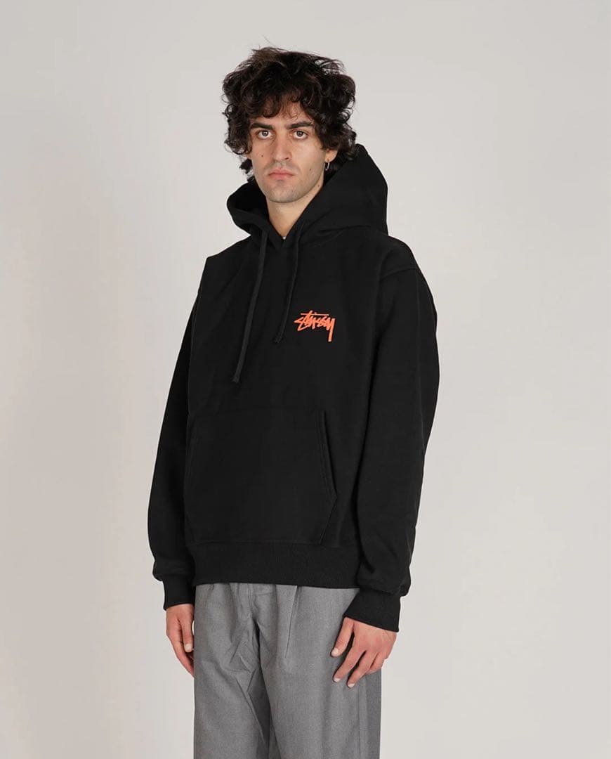 stussy ステューシー　 ブラック　パーカー　Mサイズ