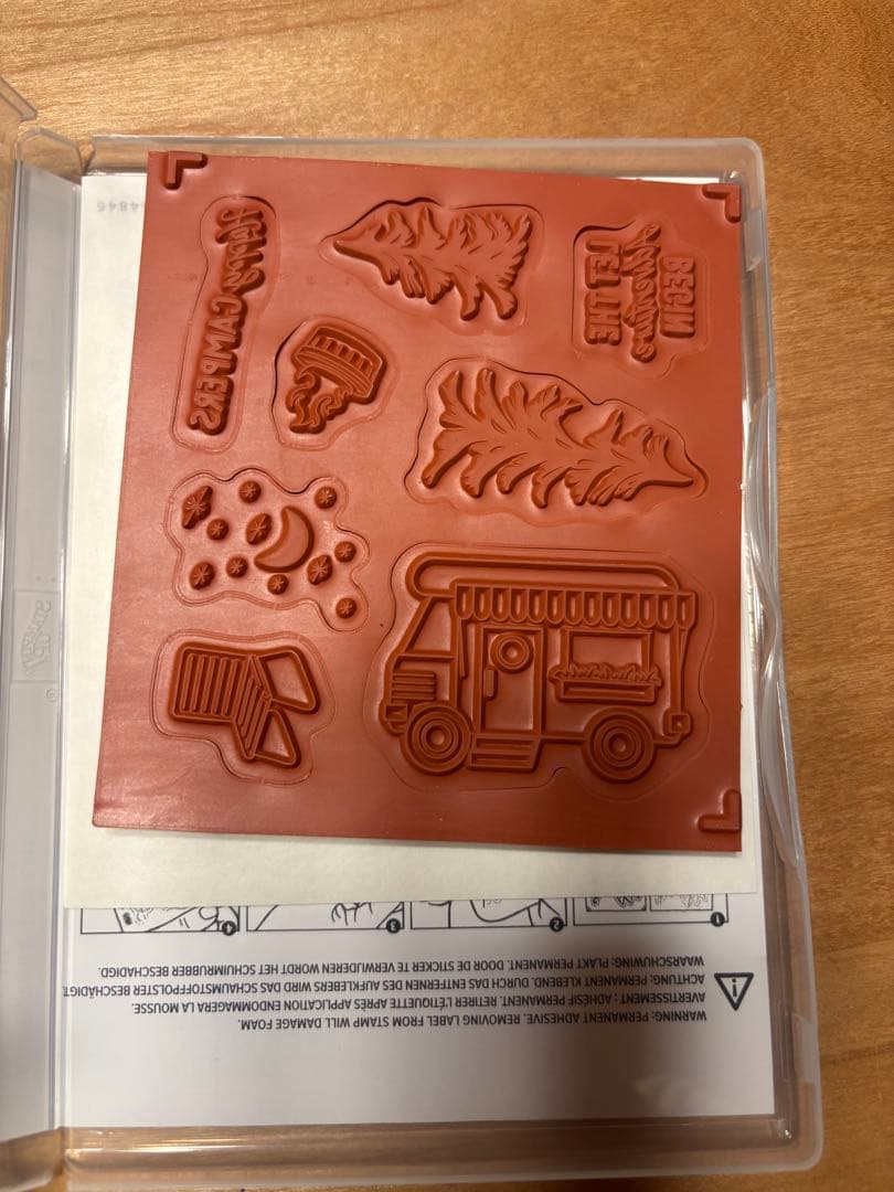 未使用♡スタンピンアップAdventure Together スタンプセット