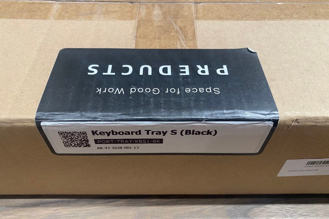 PREDUCTS Keyboard Tray 45cm Black 未使用