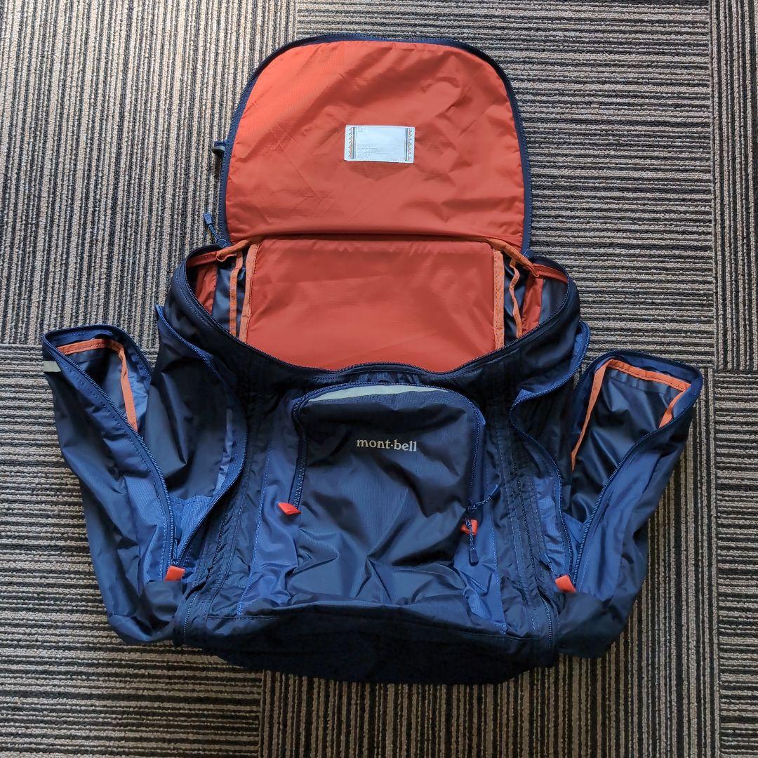 s*o様 mont-bell 多機能バッグ ネイビー