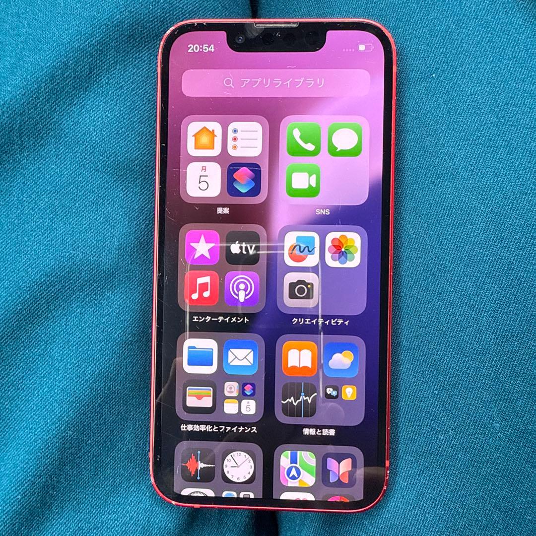 スマートフォン本体 Apple iPhone 13 mini PRODUCT(RED)