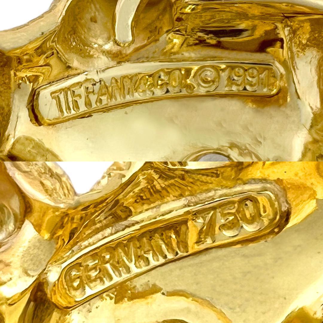 極美品　ティファニー　ブローチ　テディベア　K18　ヴィンテージ　希少　レア