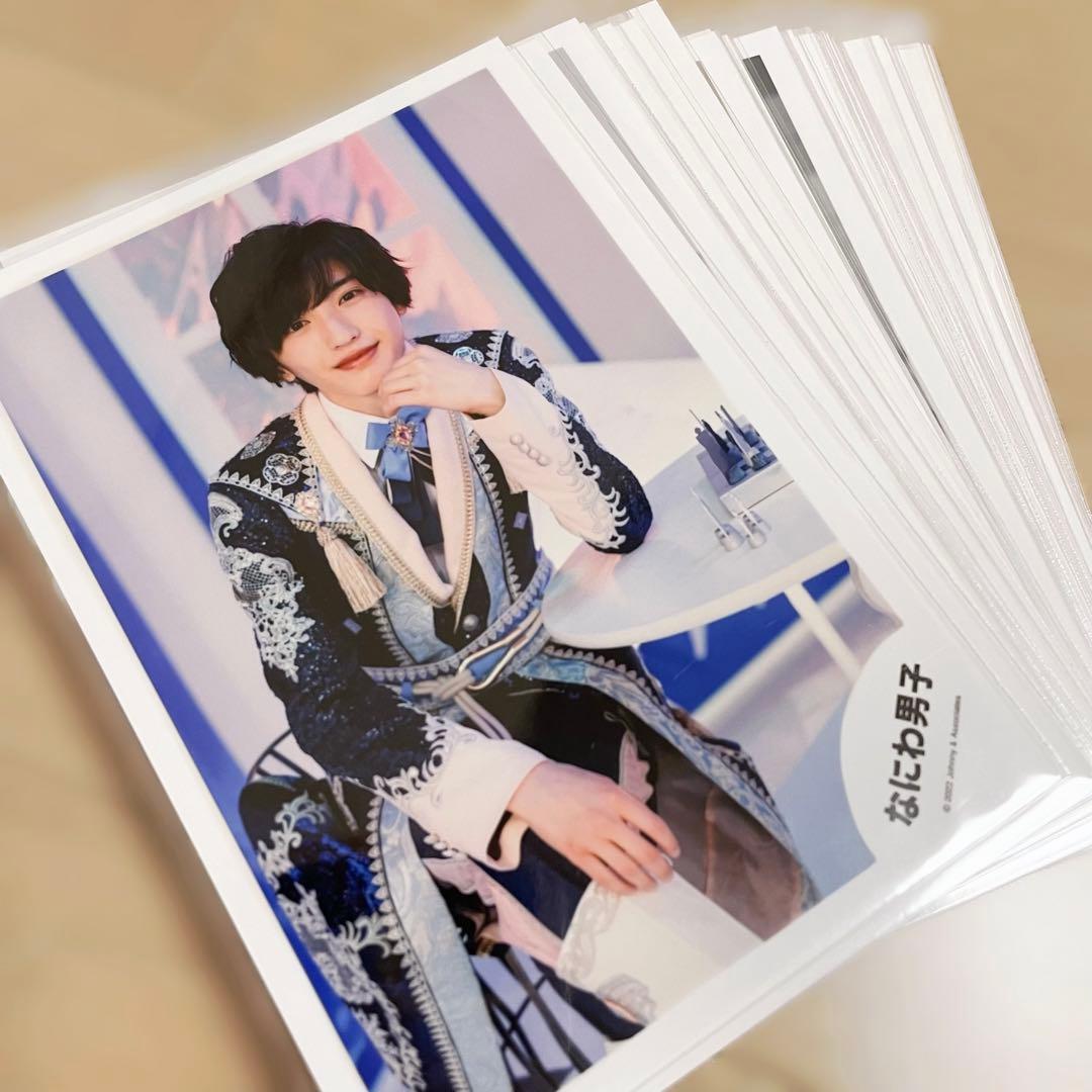 なにわ男子 道枝駿佑 公式写真 ましかくフォト まとめ売り 248枚