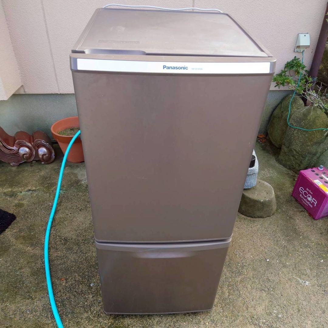 【良品】パナソニック　2ドア冷蔵庫　2017年製　北陸のみ送料無料