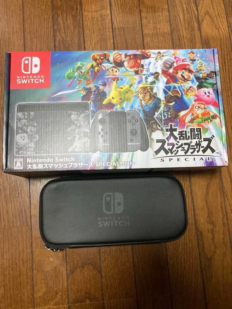 【完品】Nintendo Switch スマブラ　本体　スイッチ