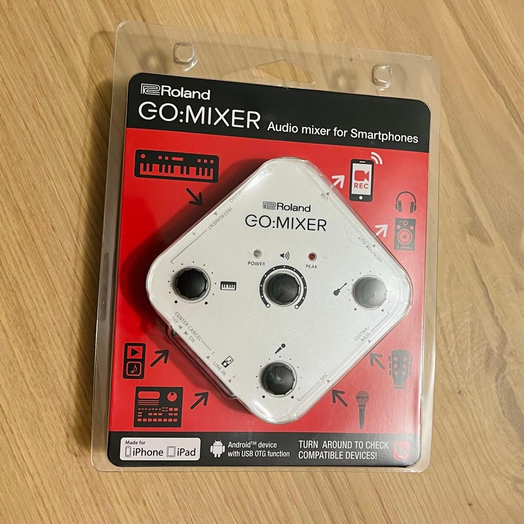 Roland GO:MIXER スマートフォン向け オーディオインターフェイス