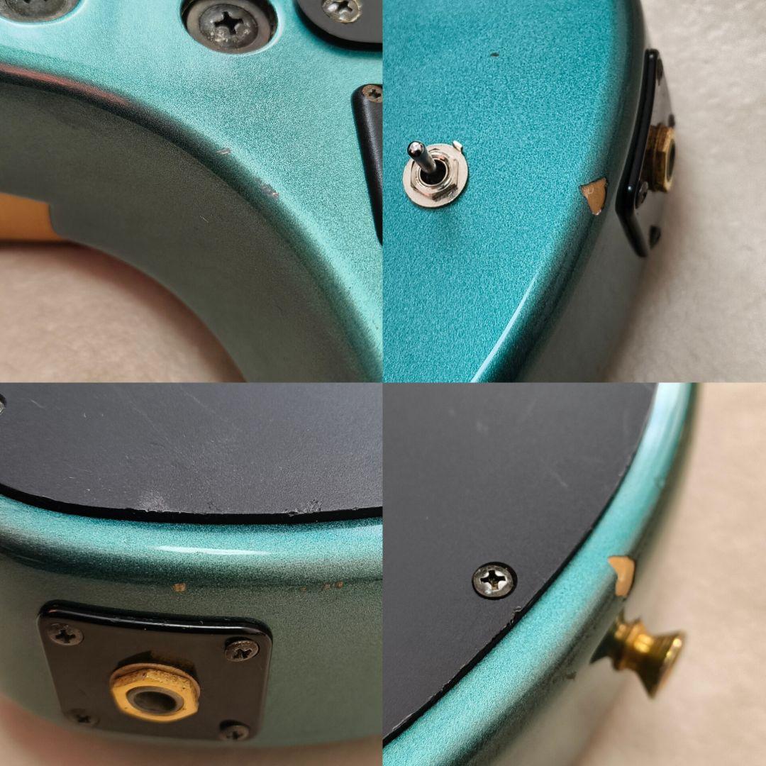 【美品】ZO-3 芸達者 MG ターコイズ アンプ内蔵ミニギター ぞうさん