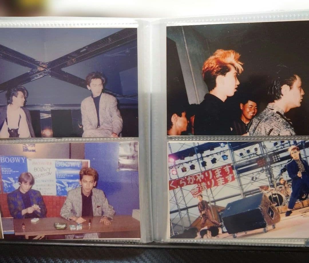 BOØWY 　写真
