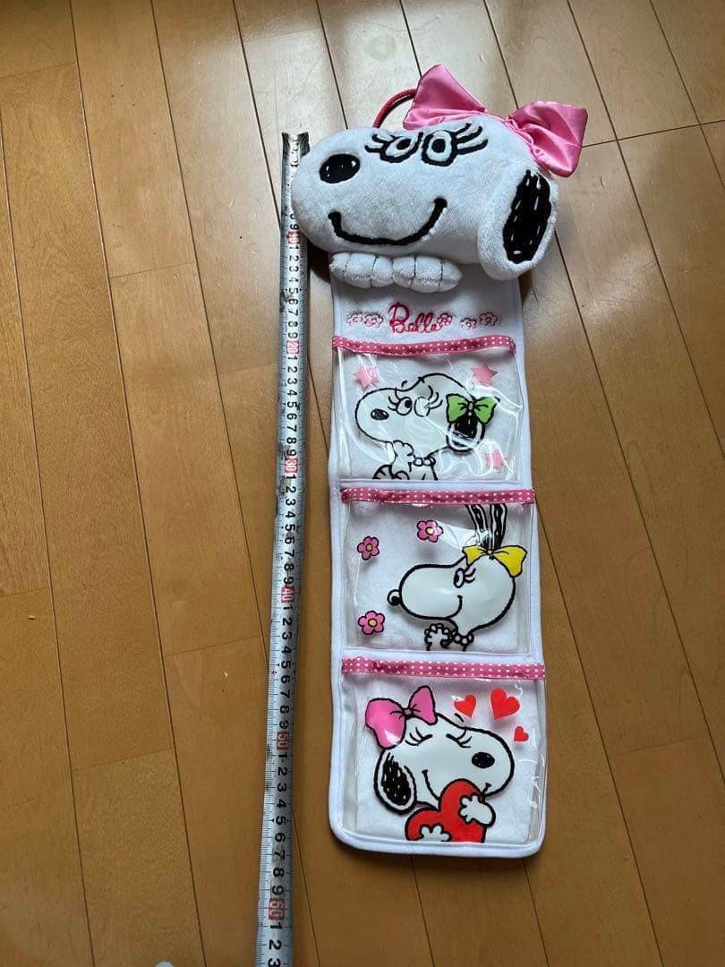 スヌーピー　ベルちゃん　ウォールポケット　ぬいぐるみ　ピーナッツ　レア　当時