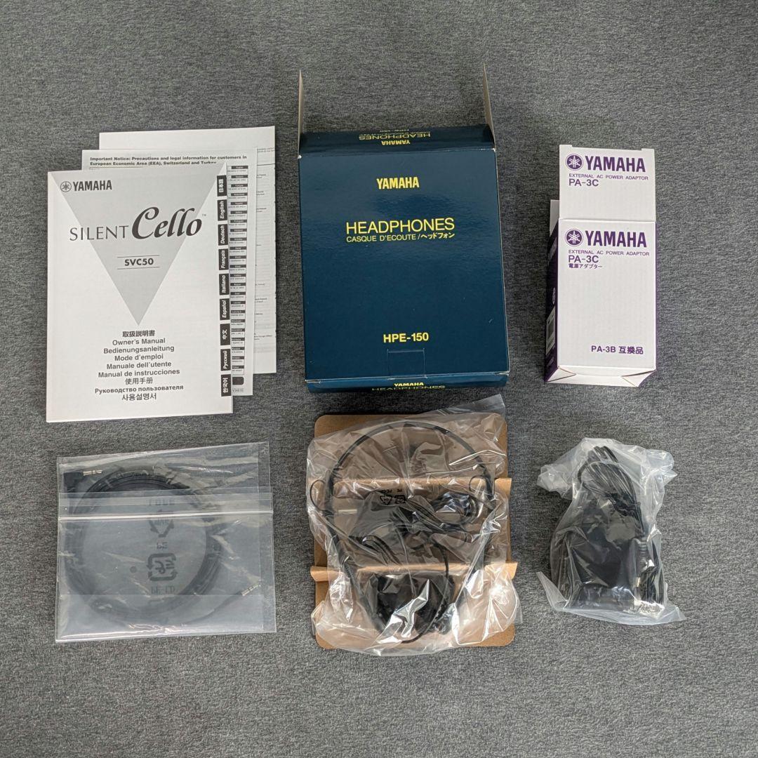 ヤマハ YAMAHA SVC50 + PA-3C サイレントチェロ + アダプタ