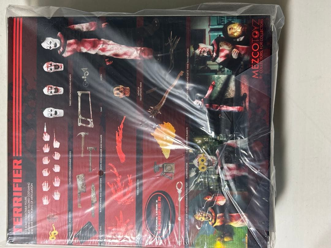 メズコ ワン12テリファーアート・ザ・クラウン 1/12 アクションフィギュア