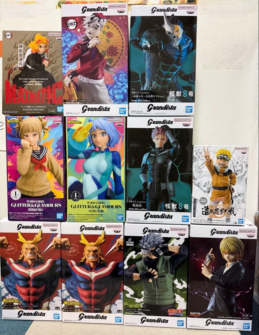 ジャンプ系　フィギュア　まとめ　売り　グランディスタ　等