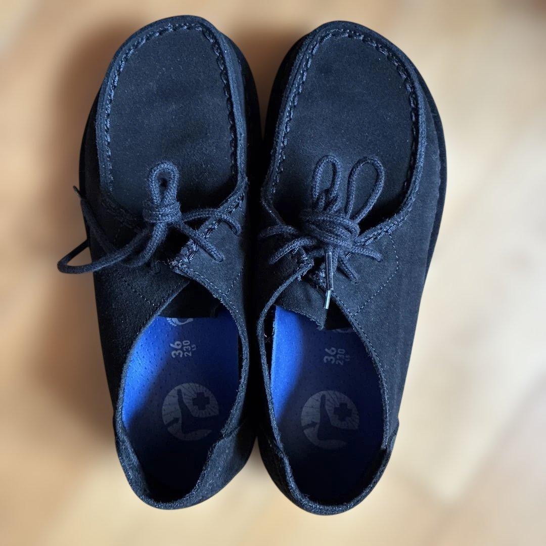 Birkenstock ビルケンシュトック スウェードウッティレース23㎝
