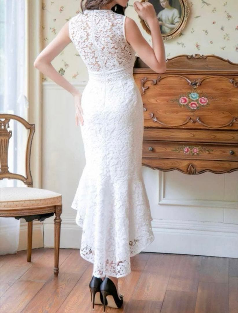 ERUKEI ひざ丈マーメイドドレス