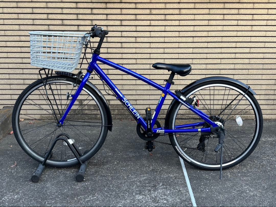 SCHLEIN シュライン 青色 子供用自転車 バスケット付き 引き取り限定！