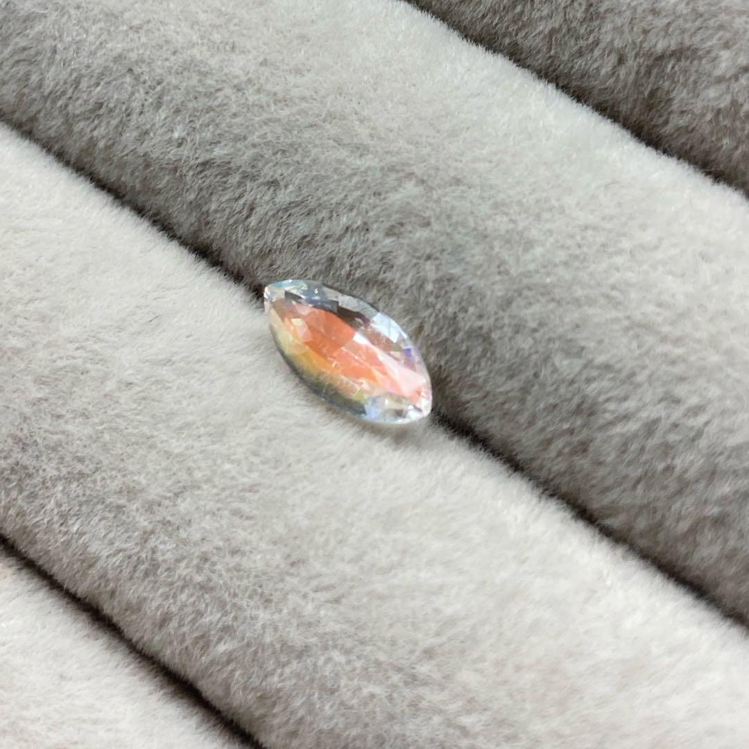 天然石　レインボームーンストーン　天然石リング　ルース　オーダーリング