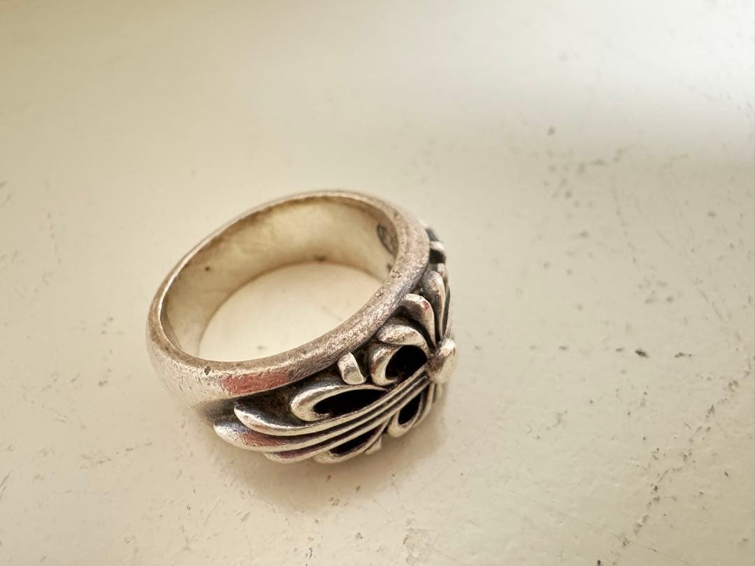 クロムハーツ　フローラルクロスリング