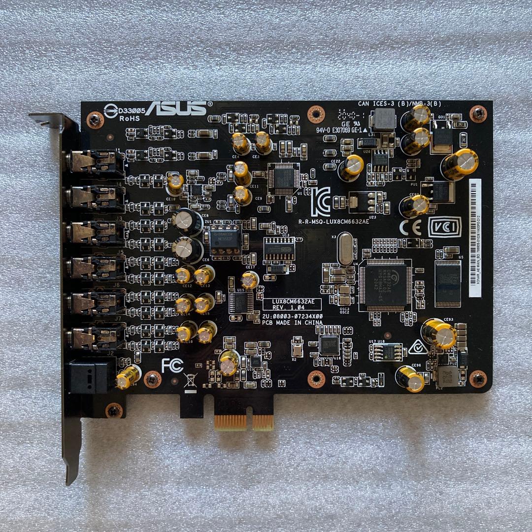 中古 本体のみ ASUS XONAR AE ゲーミングサウンドカード