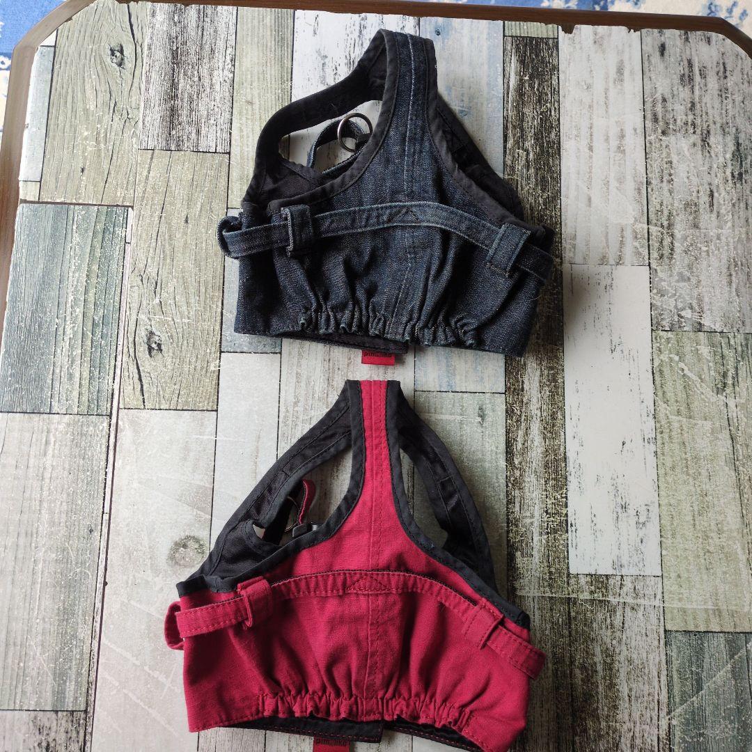 【pim⁑liko】イタグレ用 ハーネス　２枚