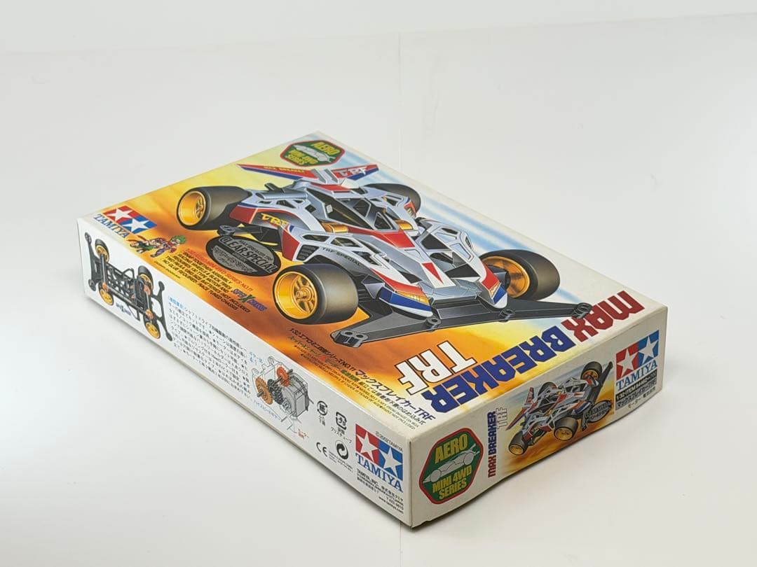 【未組立】【限定】マックスブレイカーTRFクリアスペシャル（グリーン）　ミニ四駆