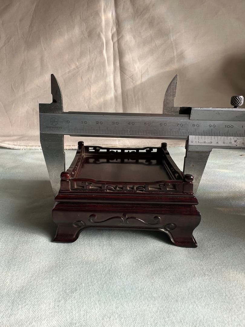 紫檀 置物 花台 H-3.8