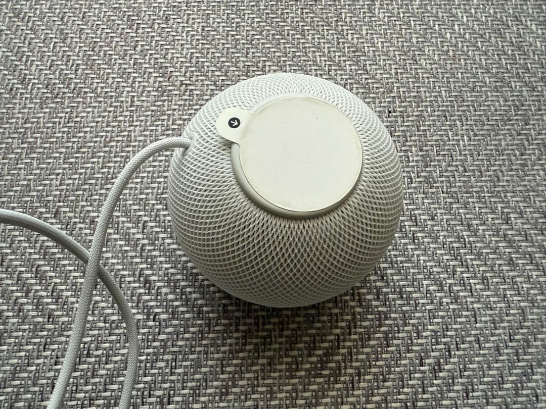 【黄ばみ・ヘコミ無し】Apple Pod mini ホワイト