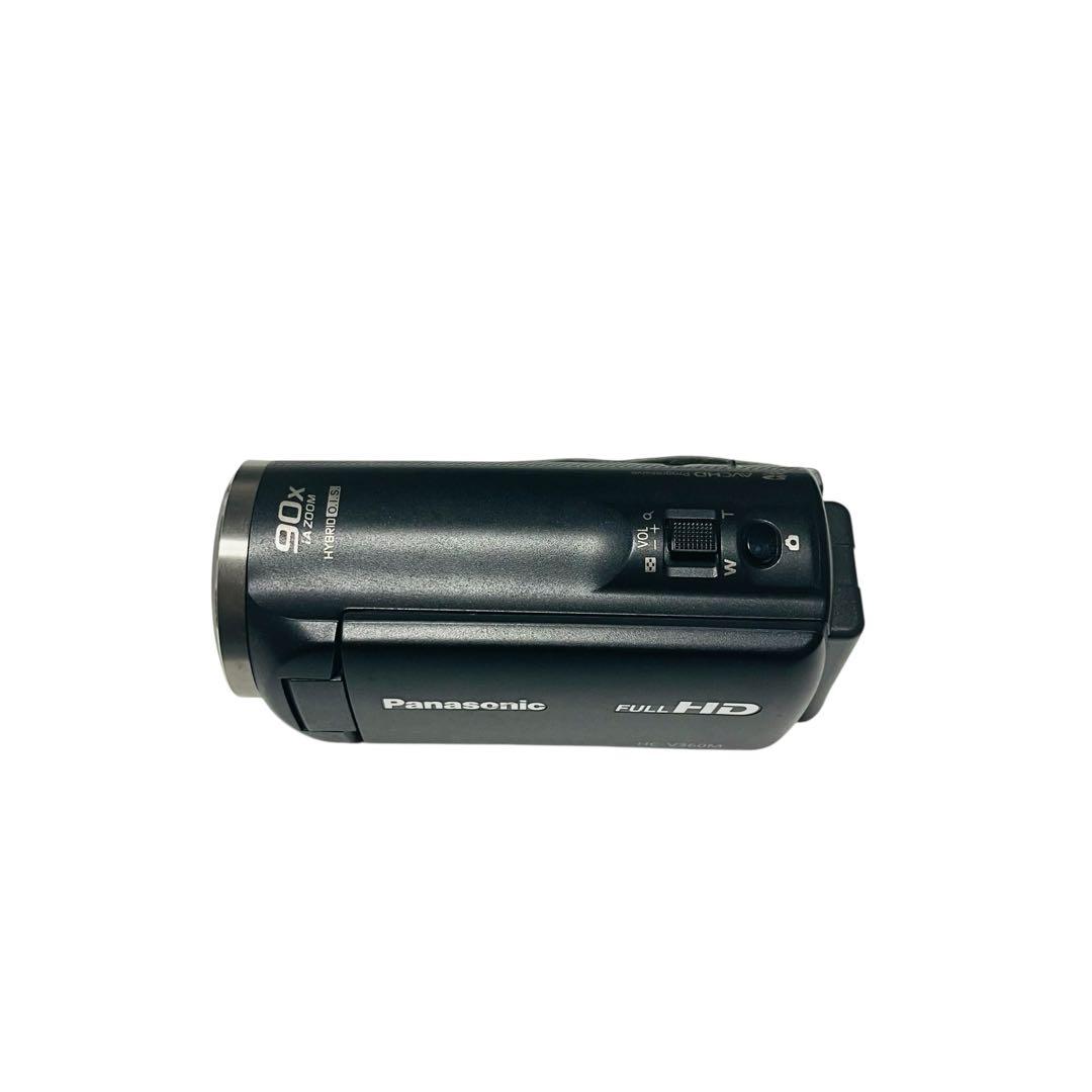 美品✨Panasonic HC-V360 ビデオカメラ ACケーブル バッテリー