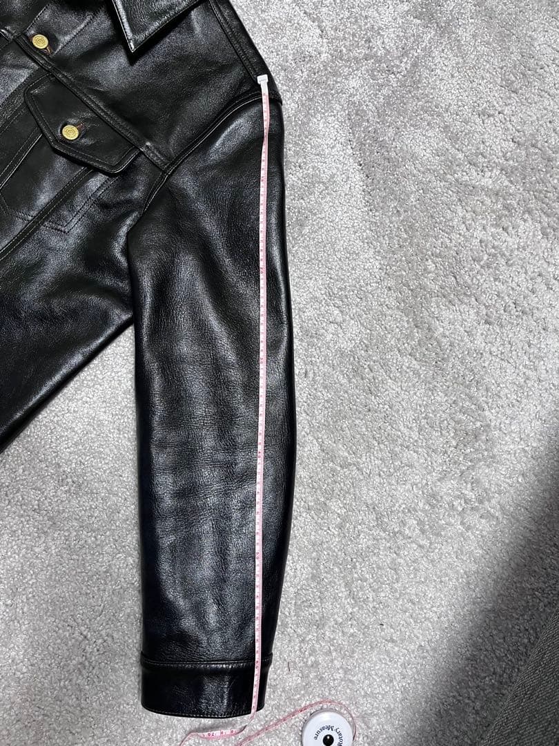 DOUBLE HELIX/ダブルヘリックス/ホースハイドレザー/大きサイズ48