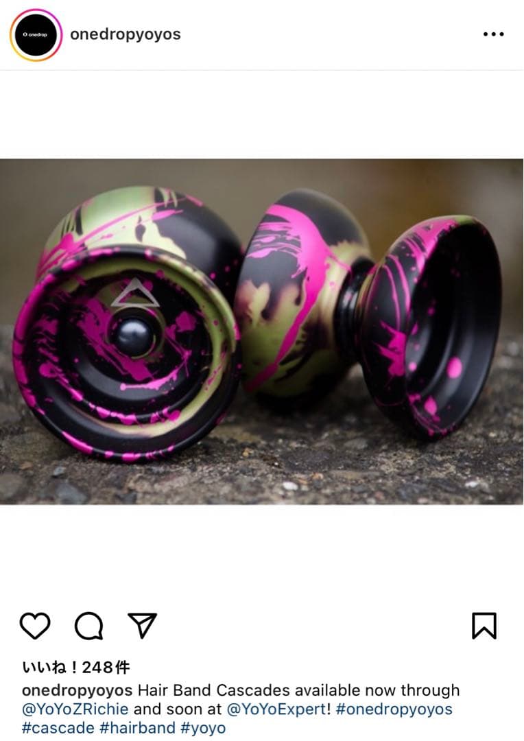 ヨア:(公式撮影使用品)onedrop cascade hair band