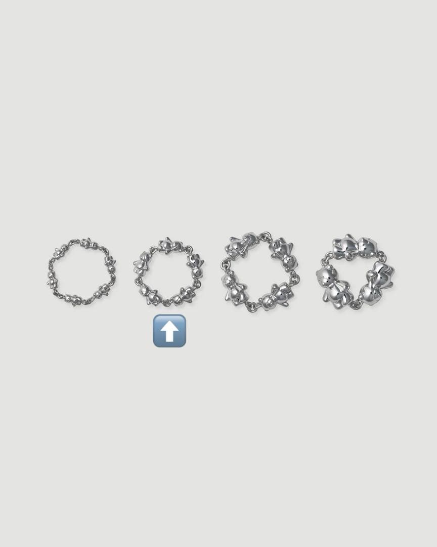 LORO bear chain ring(Ｓ#16)
