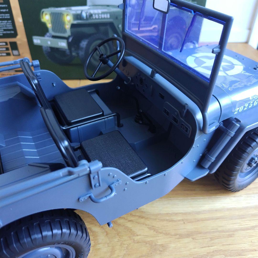 【MASU】JEEP Military 1/10 RTR ジープ グレー