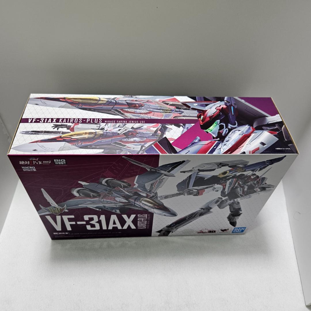 【新品未開封】DX超合金 劇場版 VF-31AX カイロスプラス（ミラージュ機）