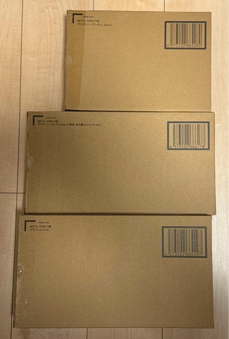 新品未開封　L ROBOT魂 デスティニーガンダムSpecII セット
