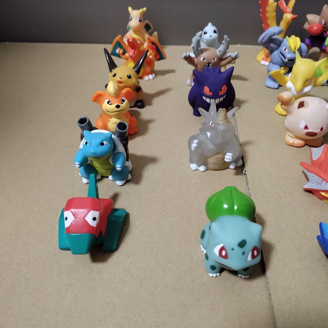 初代ポケモンキッズ　指人形　フィギュア　ソフビ　1996 1997 1998年製