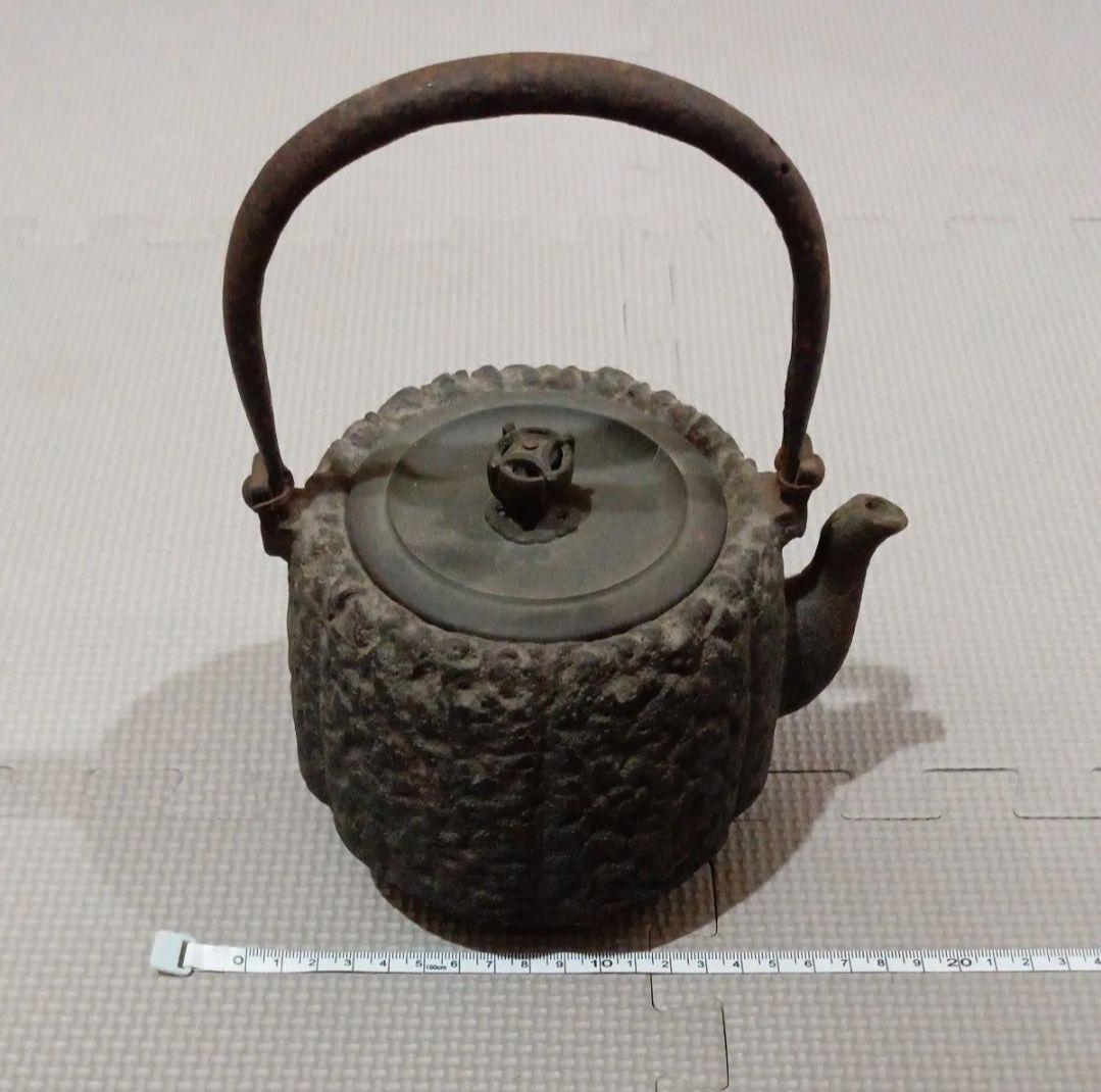 南部鉄器 鉄瓶 湯沸かし 伝統工芸品 レトロ アンティーク