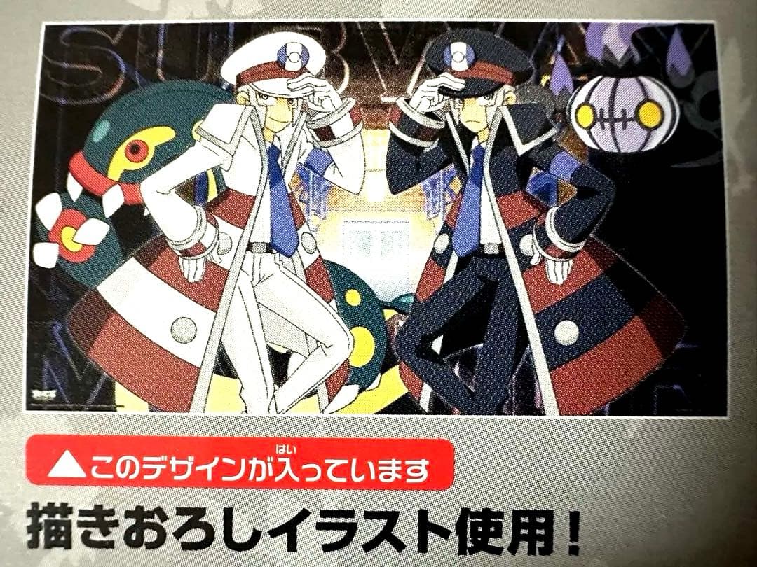 【クリアBIGポスター】ポケットモンスター　ベストウィッシュ　ノボリ　クダリ　N