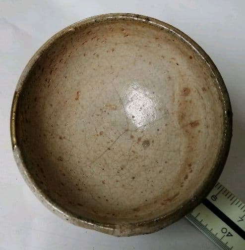 古唐津　斑盃
