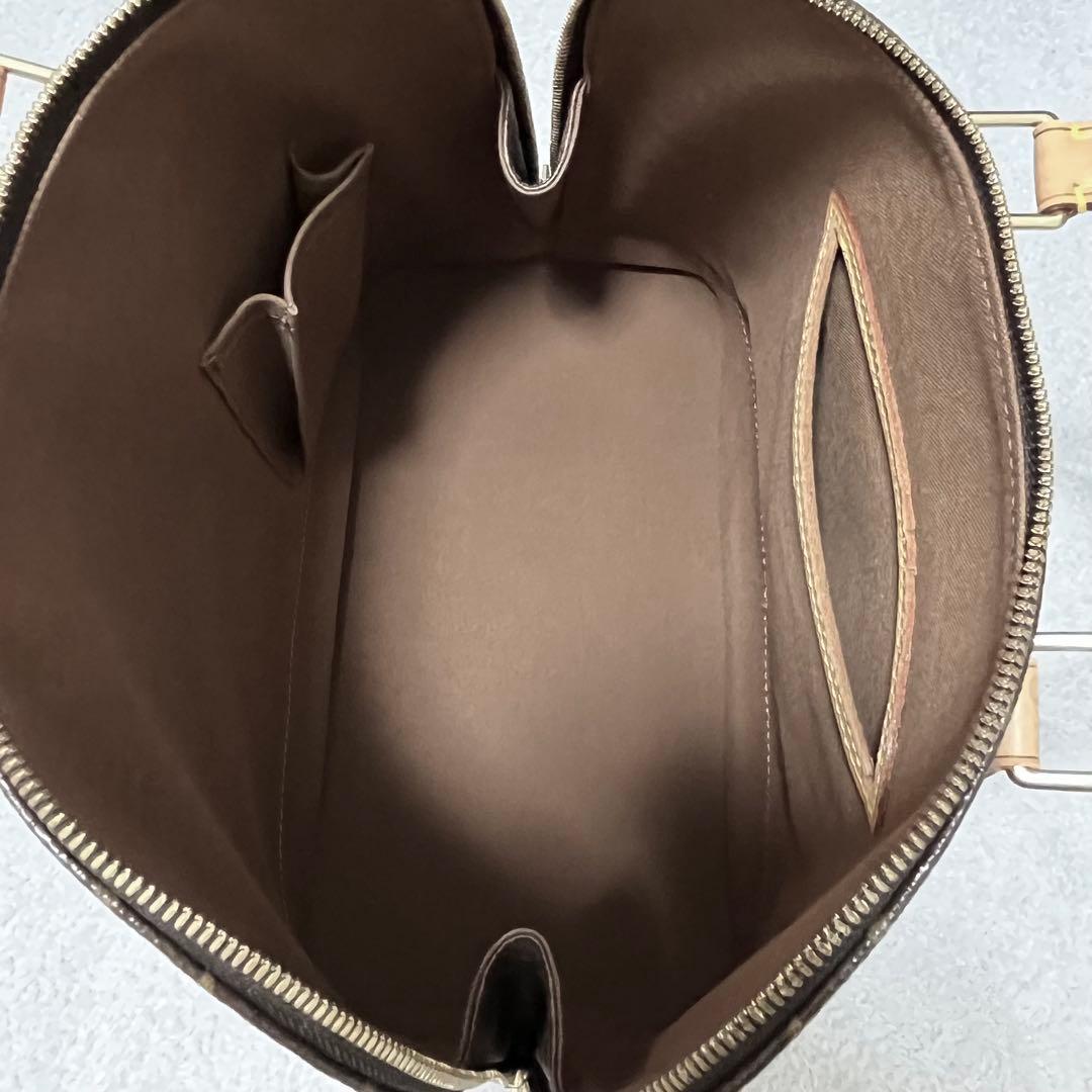 美品◆袋付き◆ルイヴィトン モノグラム アルマ ハンドバッグ ブラウン